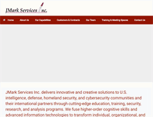 Tablet Screenshot of jmarkservices.com